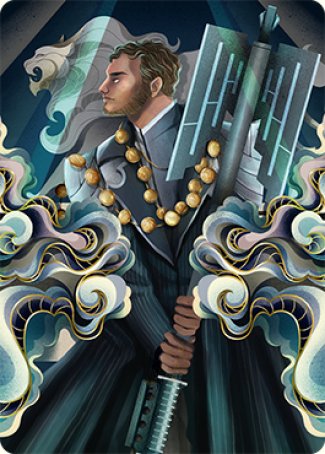 Rafiq of the Many Art Card [Streets of New Capenna Art Series] | Lots Moore NSW