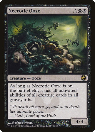 Necrotic Ooze [Scars of Mirrodin] | Lots Moore NSW