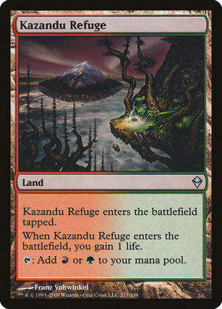 Kazandu Refuge [Zendikar] | Lots Moore NSW