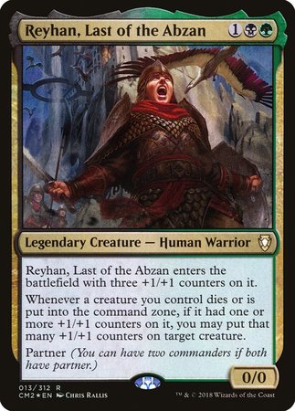 Reyhan, Last of the Abzan [Commander Anthology Volume II] | Lots Moore NSW