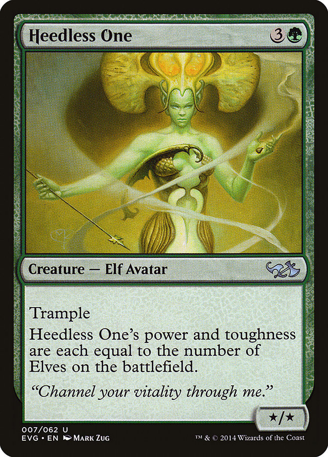 Heedless One (Elves vs. Goblins) [Duel Decks Anthology] | Lots Moore NSW