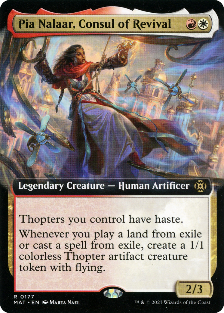 Pia Nalaar, Consul of Revival (Extended Art) [March of the Machine: The Aftermath] | Lots Moore NSW