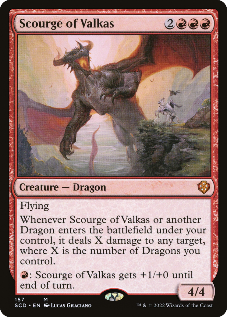 Scourge of Valkas [Starter Commander Decks] | Lots Moore NSW