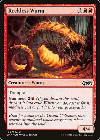 Reckless Wurm [Ultimate Masters] | Lots Moore NSW