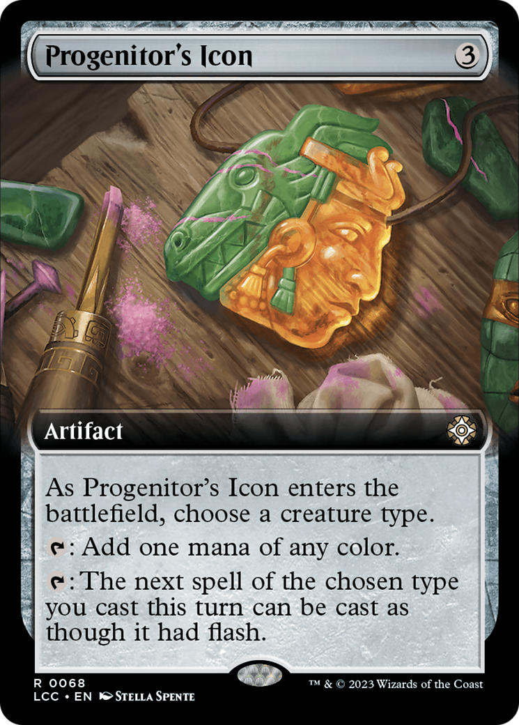 Progenitor's Icon (Extended Art) [The Lost Caverns of Ixalan Commander] | Lots Moore NSW