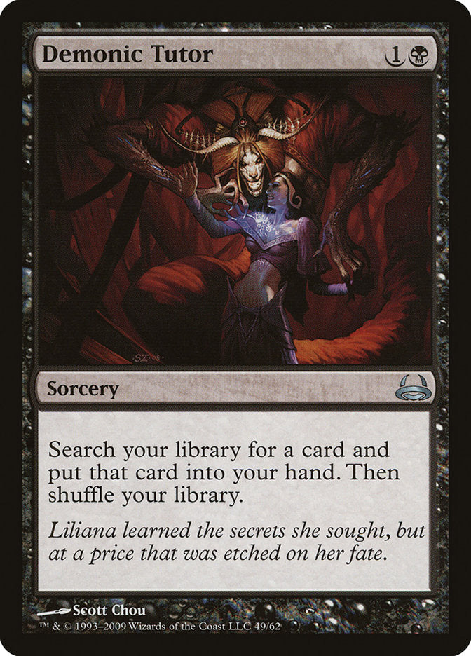 Demonic Tutor [Duel Decks: Divine vs. Demonic] | Lots Moore NSW
