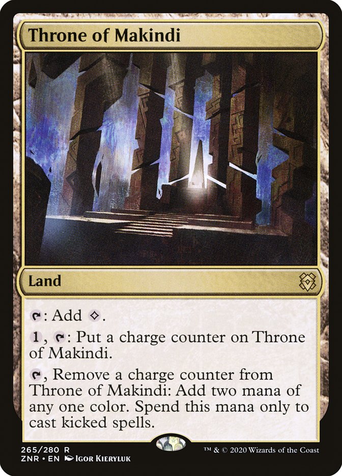 Throne of Makindi [Zendikar Rising] | Lots Moore NSW