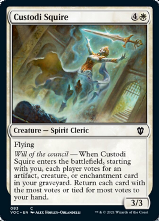 Custodi Squire [Innistrad: Crimson Vow Commander] | Lots Moore NSW