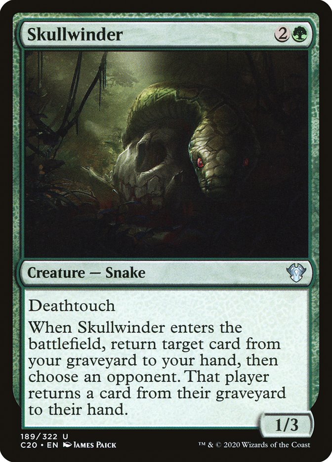 Skullwinder [Commander 2020] | Lots Moore NSW