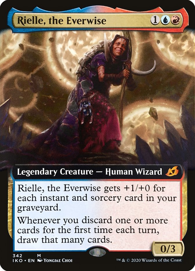 Rielle, the Everwise (Extended Art) [Ikoria: Lair of Behemoths] | Lots Moore NSW