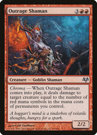 Outrage Shaman [Eventide] | Lots Moore NSW