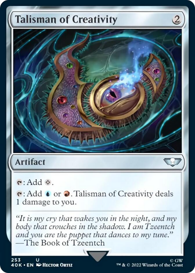 Talisman of Creativity (Surge Foil) [Universes Beyond: Warhammer 40,000] | Lots Moore NSW