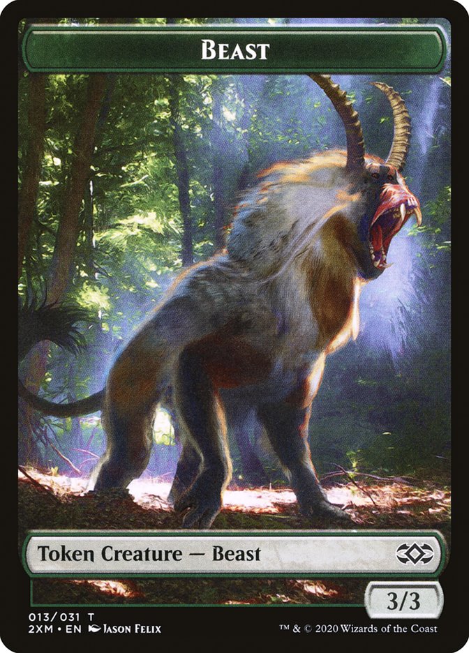 Beast Token [Double Masters] | Lots Moore NSW