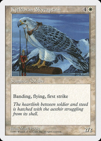 Kjeldoran Skycaptain [Fifth Edition] | Lots Moore NSW