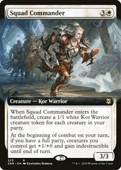 Squad Commander (Extended Art) [Zendikar Rising] | Lots Moore NSW
