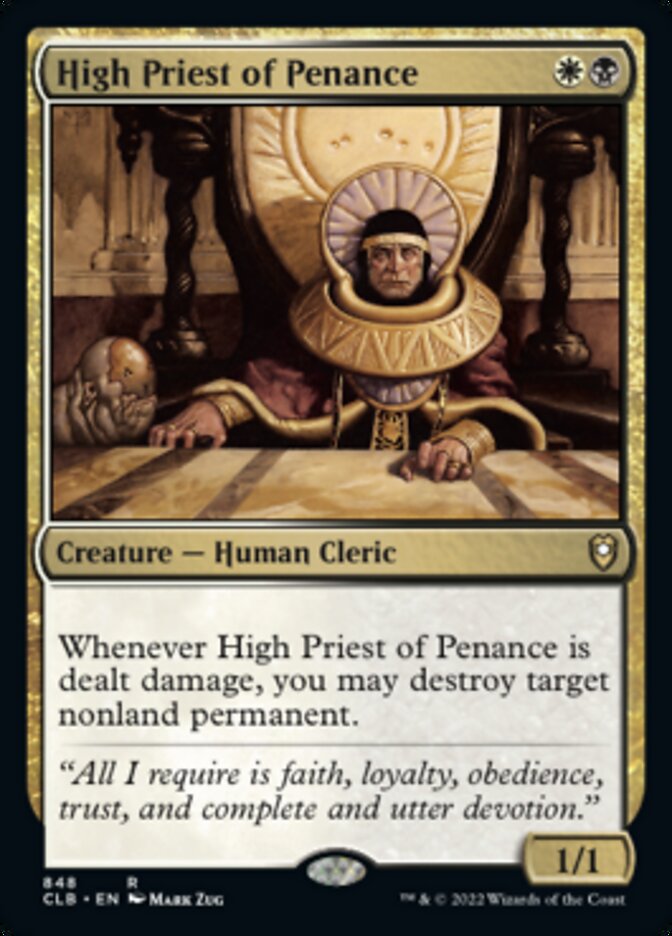 High Priest of Penance [Commander Legends: Battle for Baldur's Gate] | Lots Moore NSW