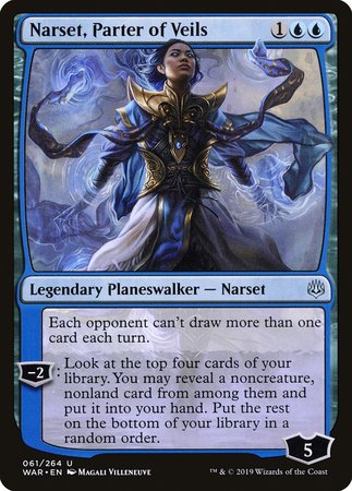 Narset, Parter of Veils [War of the Spark] | Lots Moore NSW