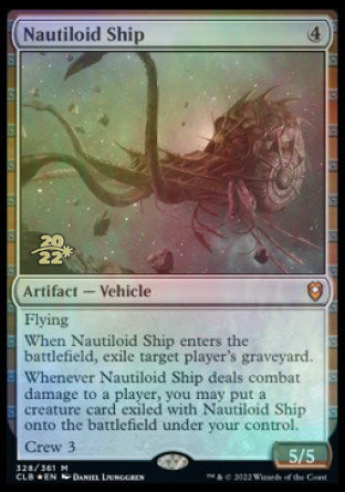 Nautiloid Ship [Commander Legends: Battle for Baldur's Gate Prerelease Promos] | Lots Moore NSW