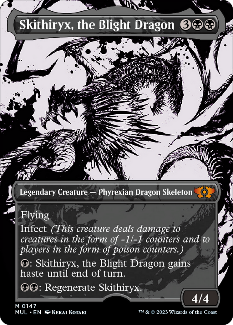 Skithiryx, the Blight Dragon (Halo Foil) [Multiverse Legends] | Lots Moore NSW