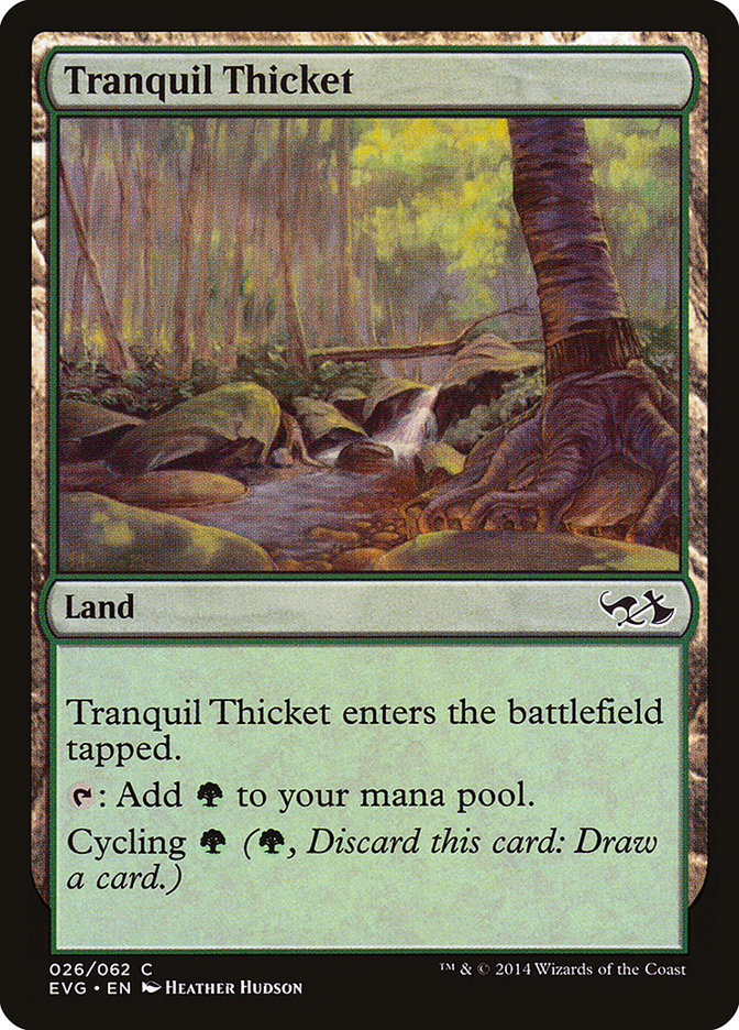 Tranquil Thicket (Elves vs. Goblins) [Duel Decks Anthology] | Lots Moore NSW