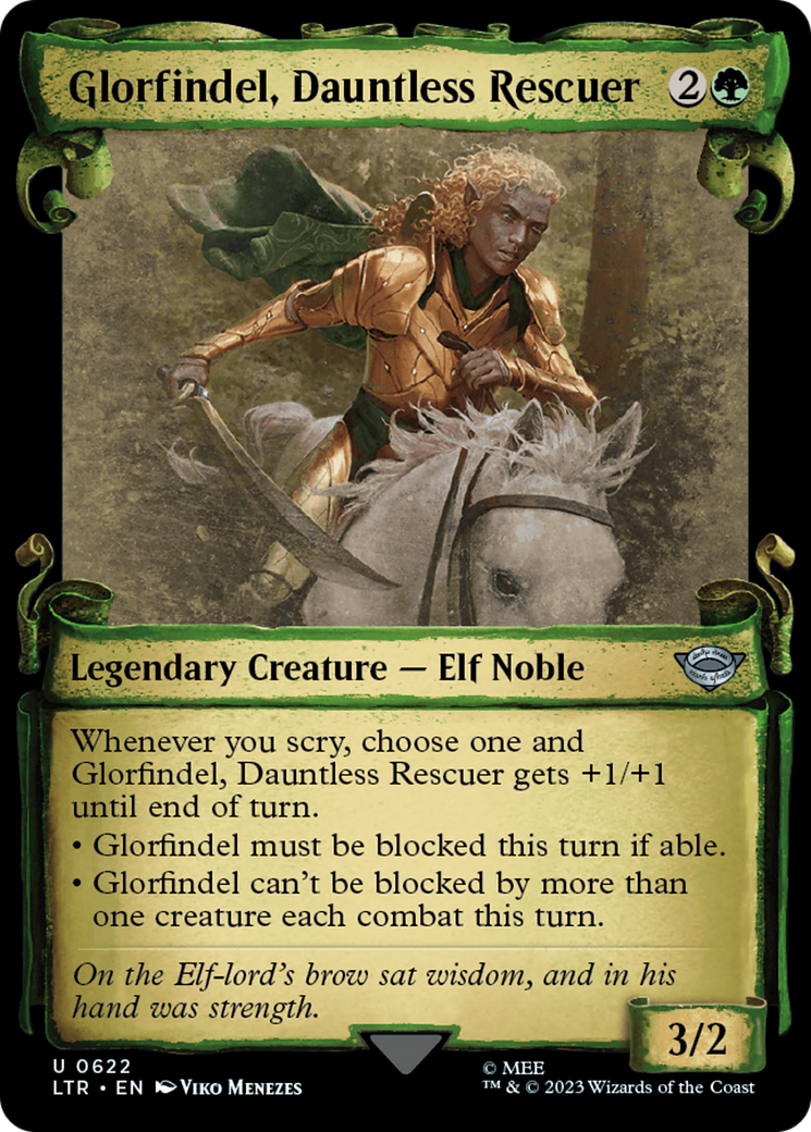 Glorfindel, Dauntless Rescuer [The Lord of the Rings: Tales of Middle-Earth Showcase Scrolls] | Lots Moore NSW