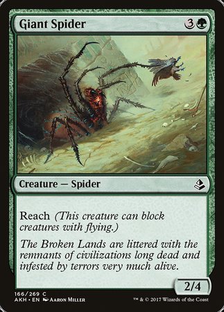 Giant Spider [Amonkhet] | Lots Moore NSW