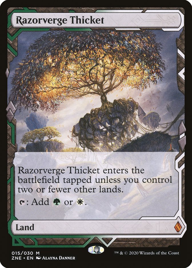 Razorverge Thicket [Zendikar Rising Expeditions] | Lots Moore NSW