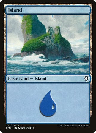 Island (291) [Commander Anthology Volume II] | Lots Moore NSW