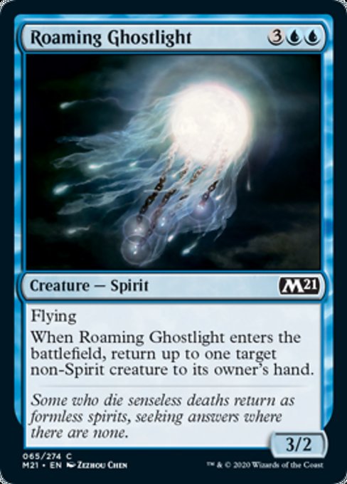 Roaming Ghostlight [Core Set 2021] | Lots Moore NSW