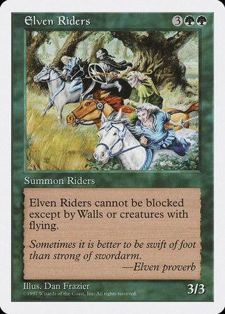 Elven Riders [Fifth Edition] | Lots Moore NSW