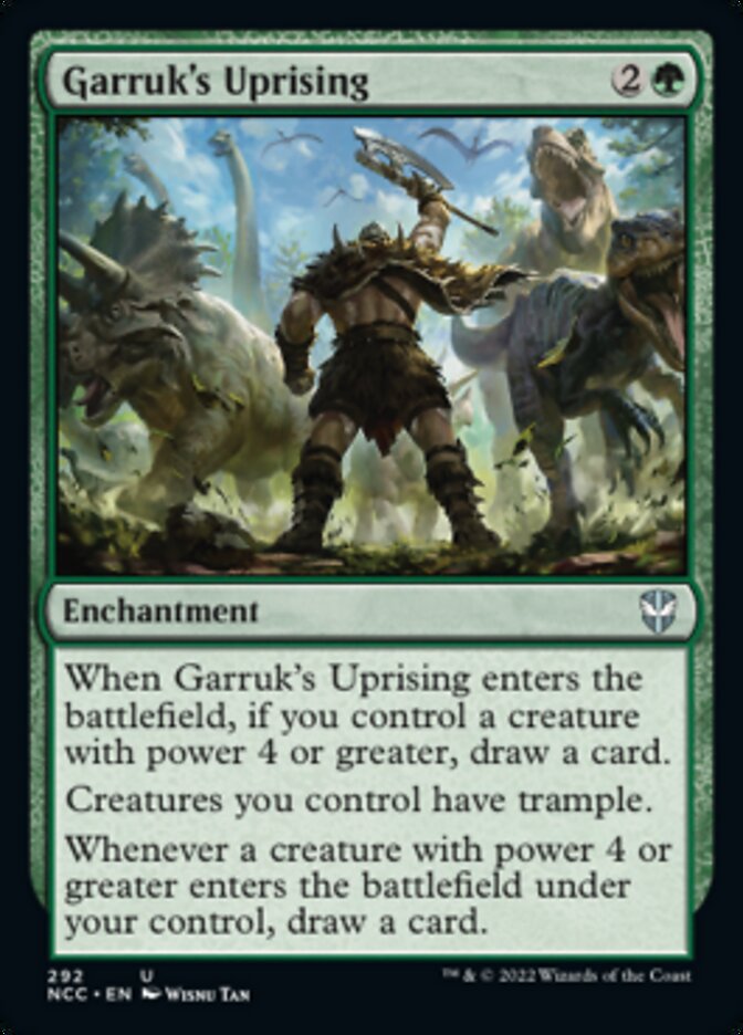 Garruk's Uprising [Streets of New Capenna Commander] | Lots Moore NSW