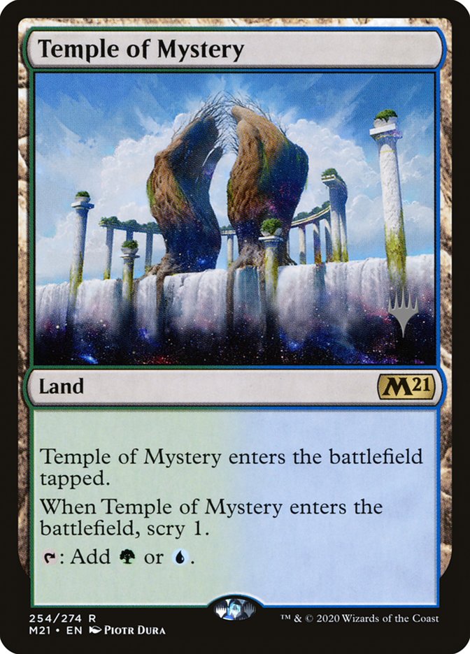 Temple of Mystery (Promo Pack) [Core Set 2021 Promos] | Lots Moore NSW