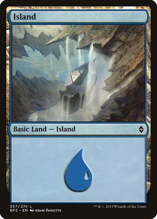 Island (257) [Battle for Zendikar] | Lots Moore NSW