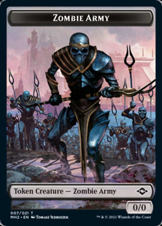 Thopter Token // Zombie Army Token [Modern Horizons 2 Tokens] | Lots Moore NSW