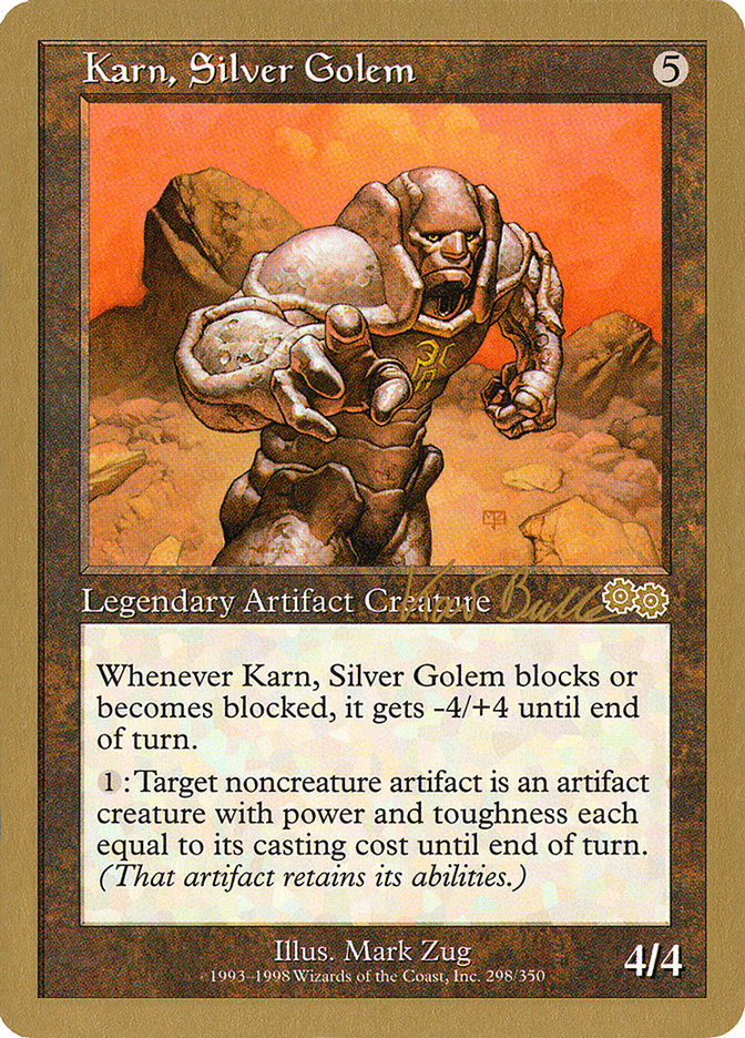 Karn, Silver Golem (Kai Budde) [World Championship Decks 1999] | Lots Moore NSW