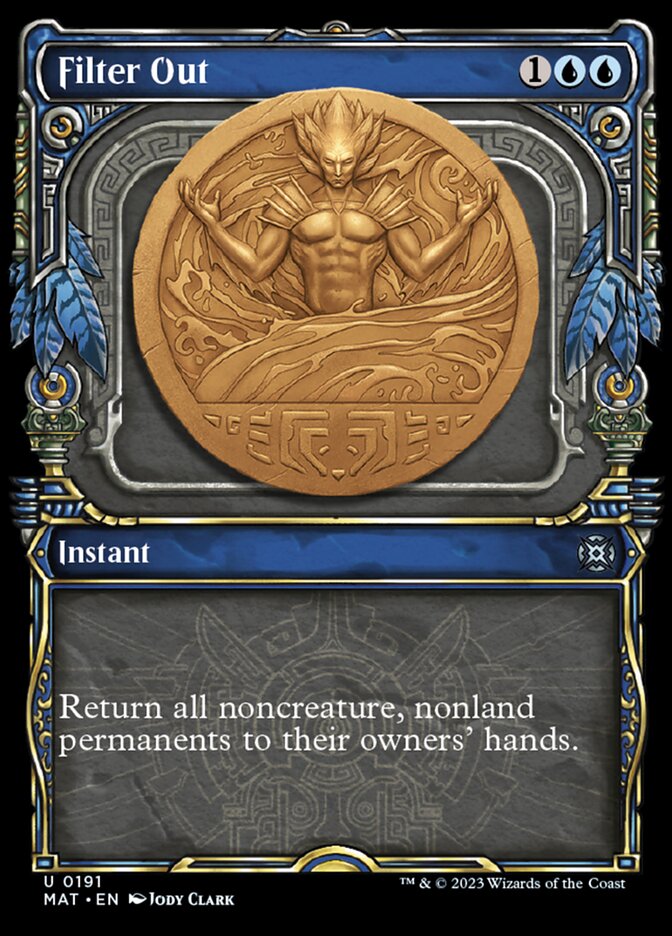 Filter Out (Showcase Halo Foil) [March of the Machine: The Aftermath] | Lots Moore NSW