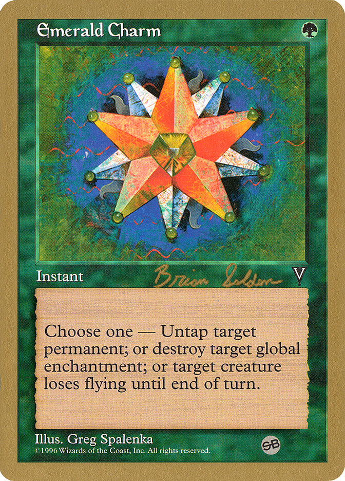 Emerald Charm (Brian Selden) (SB) [World Championship Decks 1998] | Lots Moore NSW