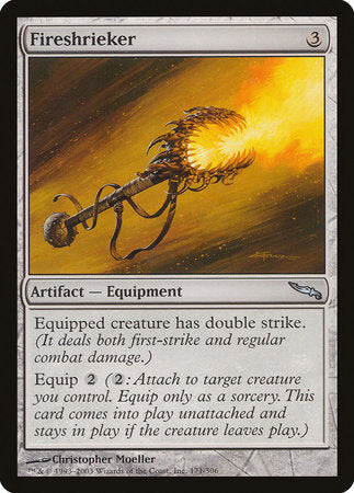 Fireshrieker [Mirrodin] | Lots Moore NSW