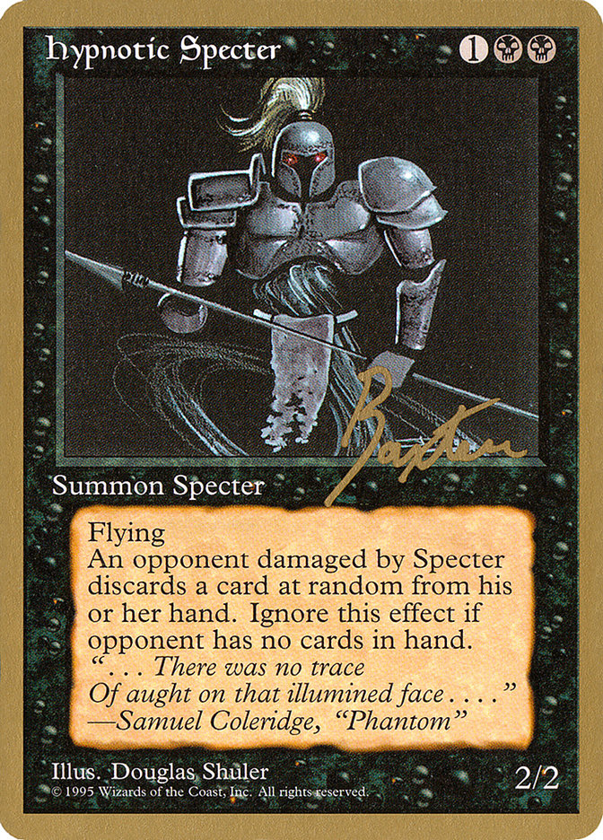 Hypnotic Specter (George Baxter) [Pro Tour Collector Set] | Lots Moore NSW
