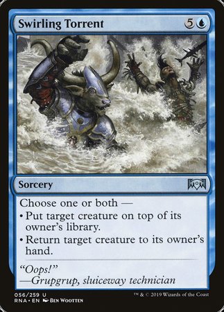 Swirling Torrent [Ravnica Allegiance] | Lots Moore NSW