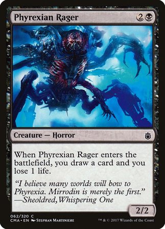 Phyrexian Rager [Commander Anthology] | Lots Moore NSW