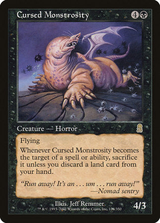 Cursed Monstrosity [Odyssey] | Lots Moore NSW