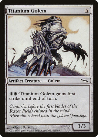 Titanium Golem [Mirrodin] | Lots Moore NSW