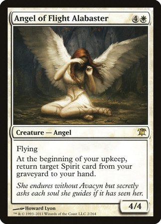 Angel of Flight Alabaster [Innistrad] | Lots Moore NSW