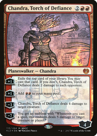 Chandra, Torch of Defiance (SDCC 2017 EXCLUSIVE) [San Diego Comic-Con 2017] | Lots Moore NSW