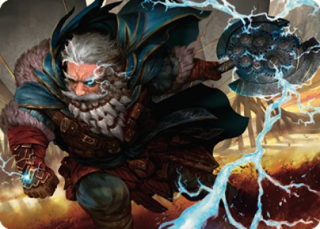 Electrostatic Infantry Art Card [Dominaria United Art Series] | Lots Moore NSW