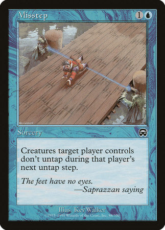 Misstep [Mercadian Masques] | Lots Moore NSW