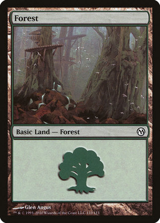 Forest (110) [Duels of the Planeswalkers] | Lots Moore NSW