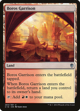 Boros Garrison [Commander 2016] | Lots Moore NSW