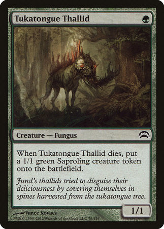 Tukatongue Thallid [Planechase 2012] | Lots Moore NSW